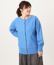 OLCCD01074 eur3(エウルキューブ) 【大きいサイズ/a.v.v×eur3】2WAYカーディガン ブルー(55)