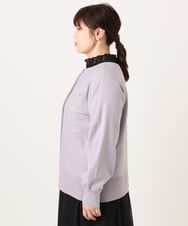 OLCCD01074 eur3(エウルキューブ) 【大きいサイズ/a.v.v×eur3】2WAYカーディガン ラベンダー(60)