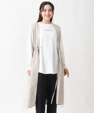 OLCCV02099 eur3(エウルキューブ) 【大きいサイズ】チュールコンビジレ ベージュ(82)