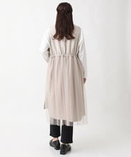 OLCCV02099 eur3(エウルキューブ) 【大きいサイズ】チュールコンビジレ ベージュ(82)