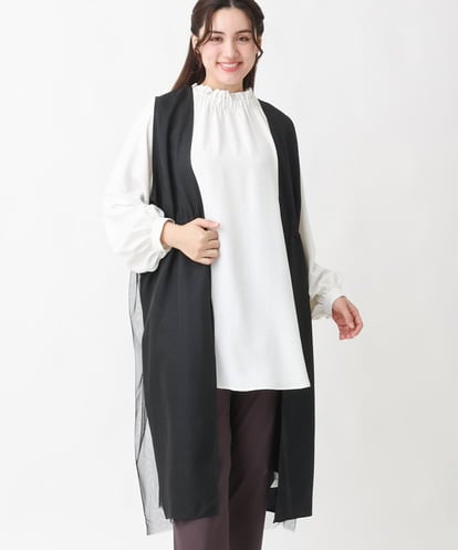 OLCCV02099 eur3 【大きいサイズ】チュールコンビジレ