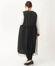 OLCCV02099 eur3(エウルキューブ) 【大きいサイズ】チュールコンビジレ ブラック(94)