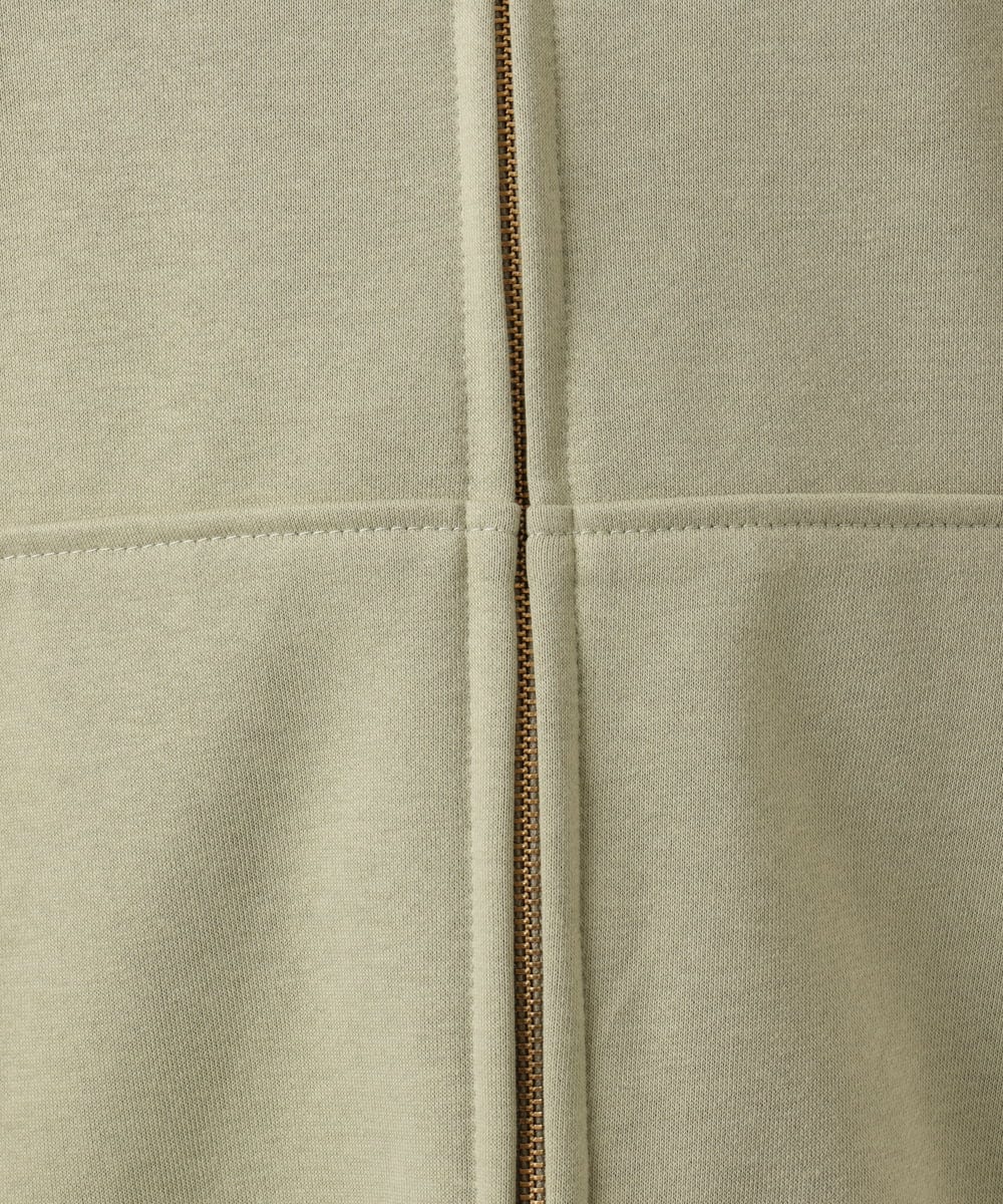 OLCDD04099 eur3(エウルキューブ) 【WEB先行販売】【大きいサイズ】ねこプリントパーカー カーキ