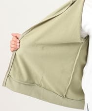 OLCDD04099 eur3(エウルキューブ) 【WEB先行販売】【大きいサイズ】ねこプリントパーカー カーキ