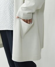 OLCDS02090 eur3(エウルキューブ) 【大きいサイズ】ベーシックロングカーディガン ライトグレー(91)