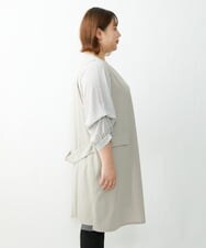 OLCDS05080 eur3(エウルキューブ) 【大きいサイズ】バックチュールジレ ライトグレー(91)