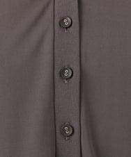 OLCED05099 eur3(エウルキューブ) 【WEB先行販売】【大きいサイズ】Vネックボクシーカーディガン ダークグレー