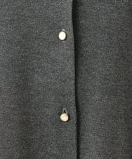 OLCFD10089 eur3(エウルキューブ) 【WEB先行販売】【大きいサイズ】クルーネックラメカーディガン ダークグレー