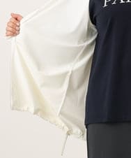 OLCGA21099 eur3(エウルキューブ) 【WEB先行販売】【大きいサイズ/機能素材アイテム】接触冷感ラッシュガード ホワイト(90)