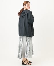 OLCGA21099 eur3(エウルキューブ) 【WEB先行販売】【大きいサイズ/機能素材アイテム】接触冷感ラッシュガード ブラック(94)
