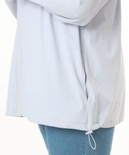 OLCGD08099 eur3(エウルキューブ) 【WEB先行販売】【大きいサイズ/機能素材アイテム】接触冷感ラッシュガード ライトブルー