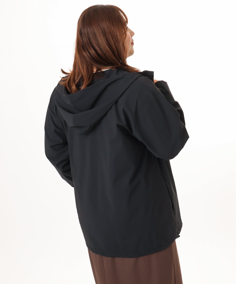 OLCGD08099 eur3(エウルキューブ) 【WEB先行販売】【大きいサイズ/機能素材アイテム】接触冷感ラッシュガード ブラック