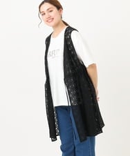 OLCHA12099 eur3(エウルキューブ) 【WEB先行販売】【大きいサイズ】レースジレ ブラック(94)