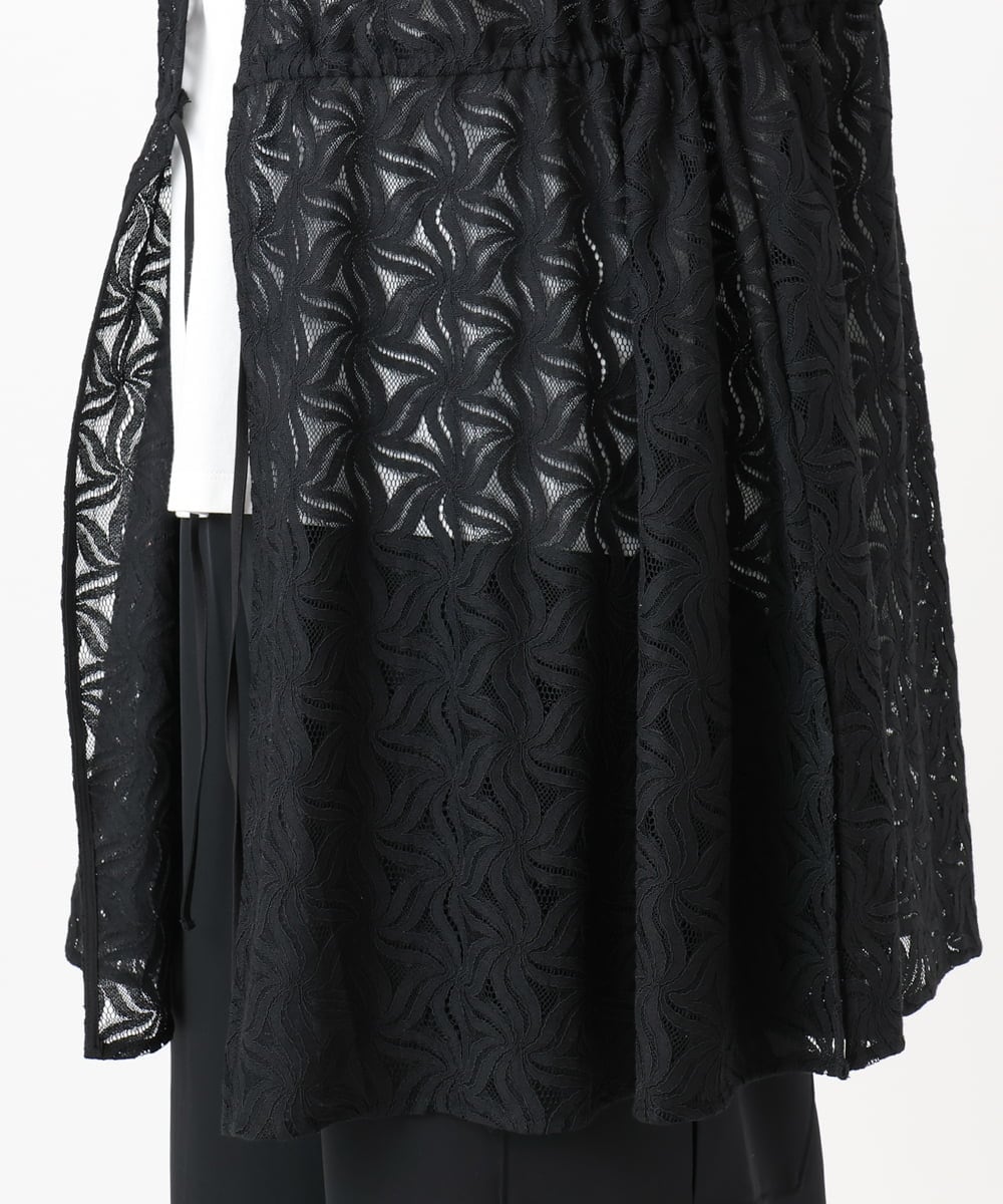 OLCHA12099 eur3(エウルキューブ) 【WEB先行販売】【大きいサイズ】レースジレ ブラック(94)