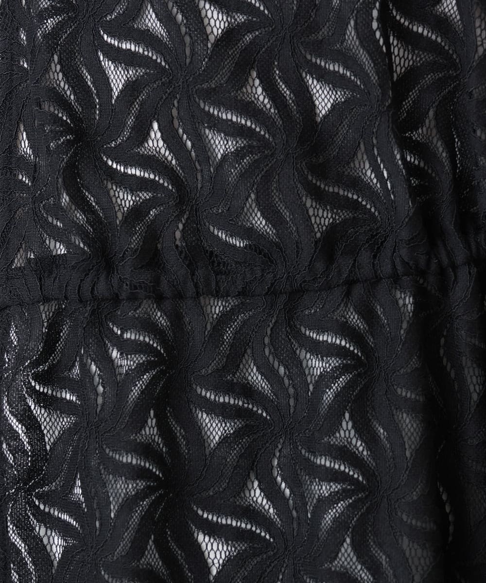 OLCHA12099 eur3(エウルキューブ) 【WEB先行販売】【大きいサイズ】レースジレ ブラック(94)