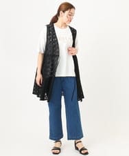 OLCHA12099 eur3(エウルキューブ) 【WEB先行販売】【大きいサイズ】レースジレ ブラック(94)
