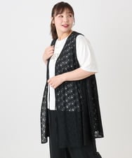 OLCHA12099 eur3(エウルキューブ) 【WEB先行販売】【大きいサイズ】レースジレ ブラック(94)