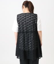 OLCHA12099 eur3(エウルキューブ) 【WEB先行販売】【大きいサイズ】レースジレ ブラック(94)