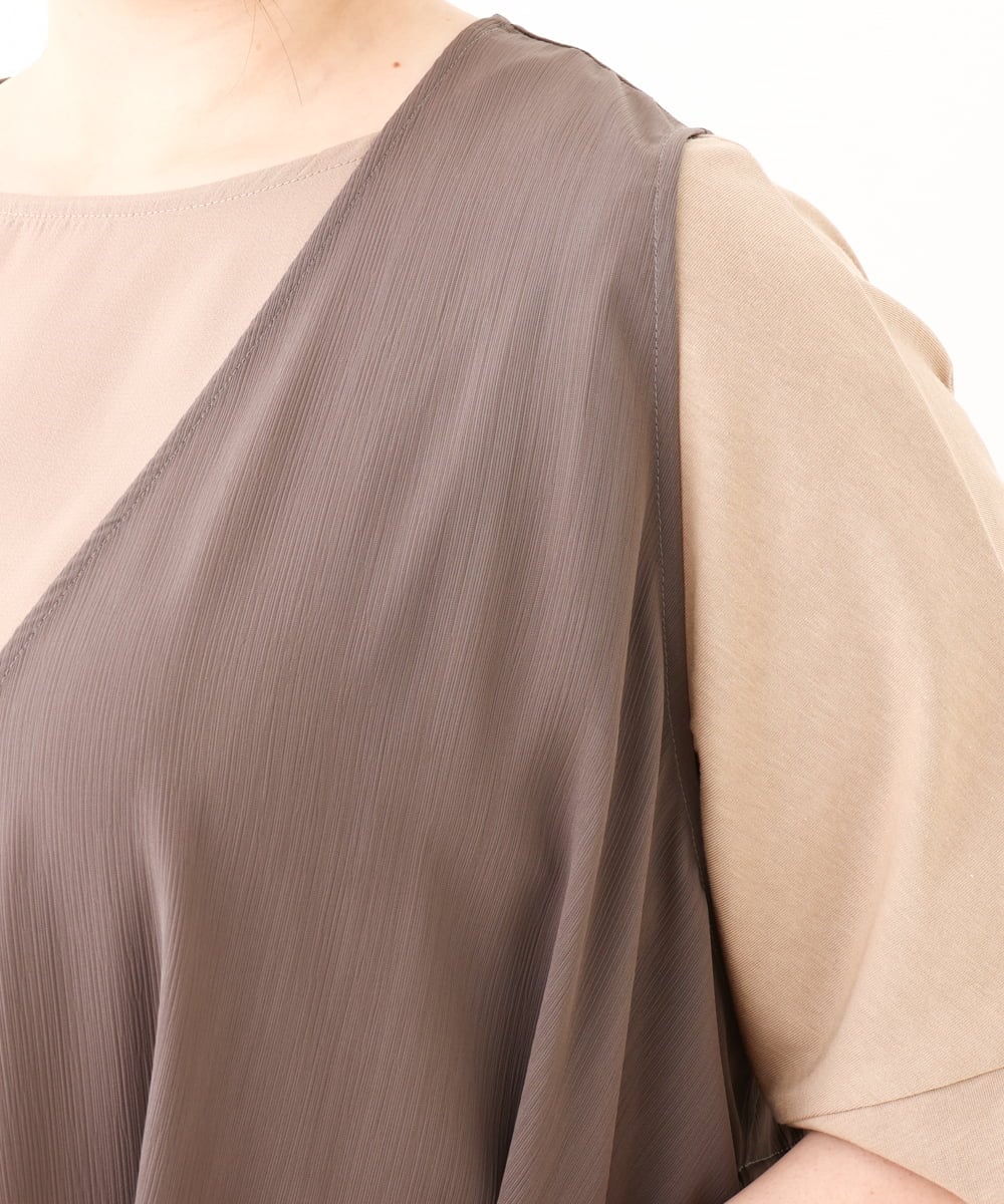 OLCHV11089 eur3(エウルキューブ) 【大きいサイズ】シアージレ モカ(84)