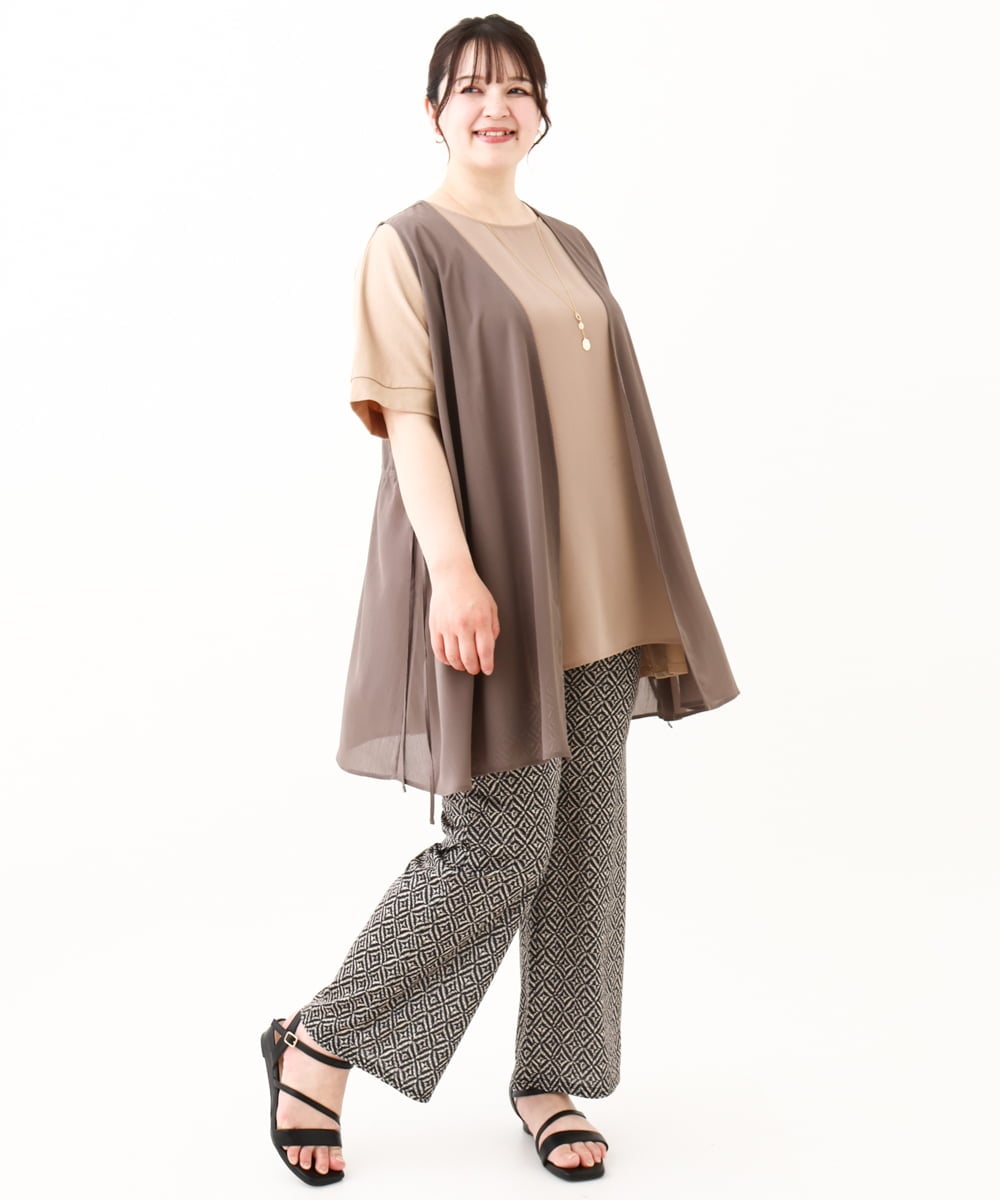 OLCHV11089 eur3(エウルキューブ) 【大きいサイズ】シアージレ モカ(84)