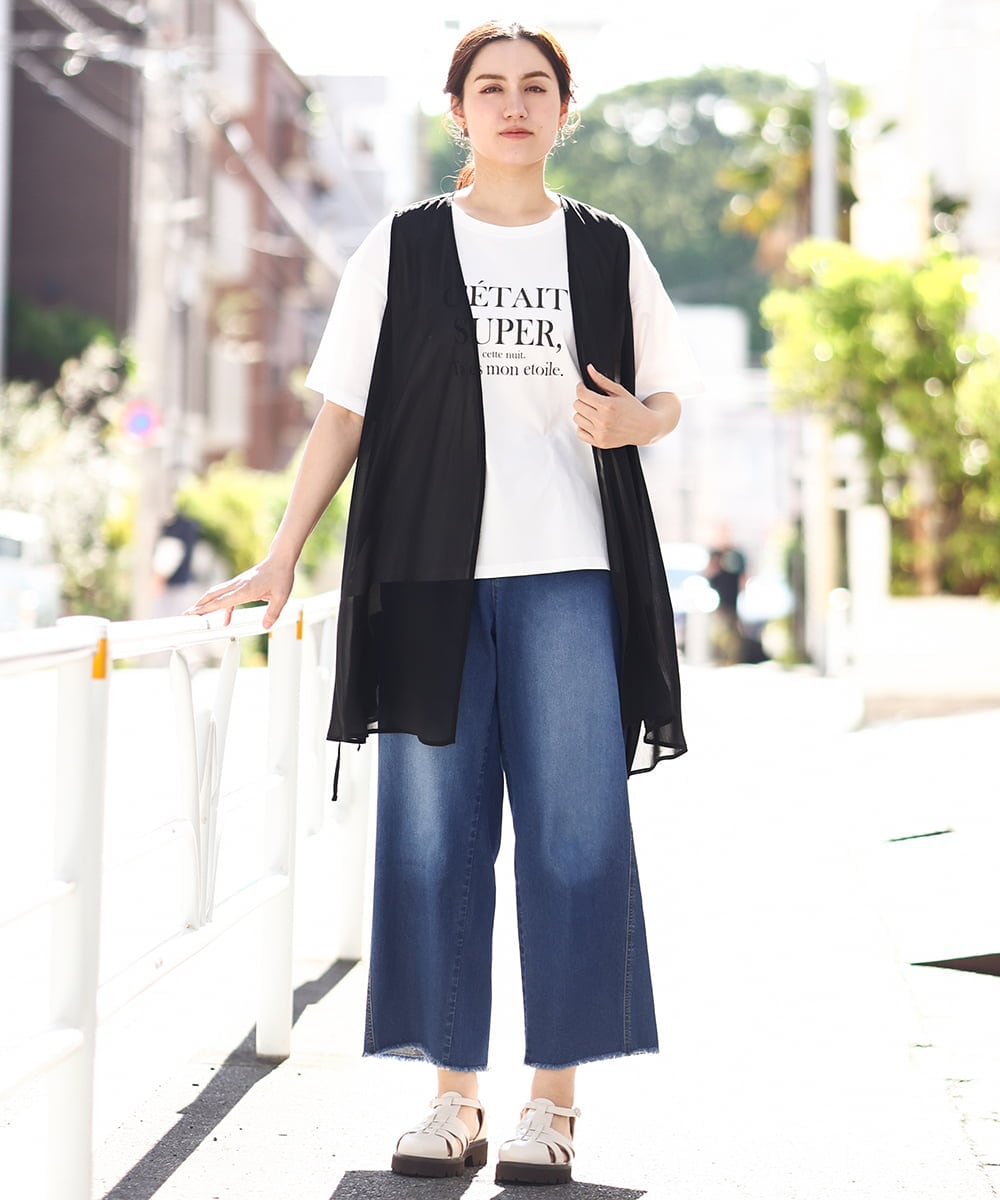 OLCHV11089 eur3(エウルキューブ) 【大きいサイズ】シアージレ ブラック(94)