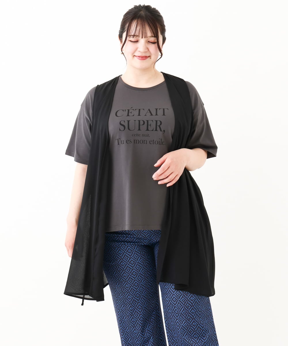 OLCHV11089 eur3(エウルキューブ) 【大きいサイズ】シアージレ ブラック(94)