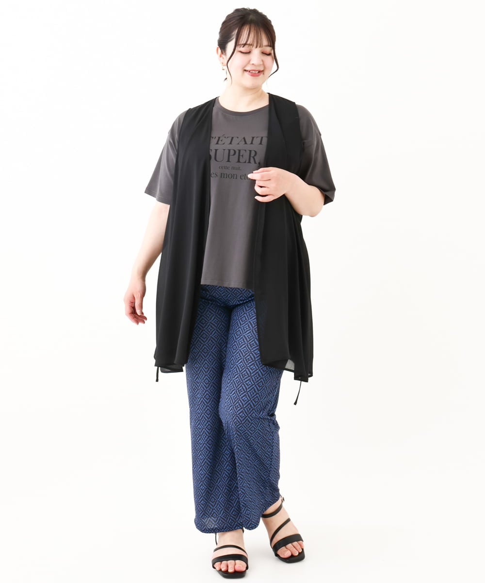 OLCHV11089 eur3(エウルキューブ) 【大きいサイズ】シアージレ ブラック(94)