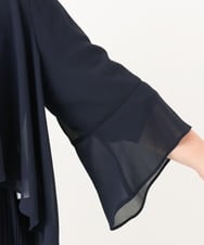 OLCIA13099 eur3(エウルキューブ) 【大きいサイズ】ジョーゼットボレロ ネイビー(57)