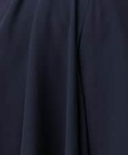 OLCIA13099 eur3(エウルキューブ) 【大きいサイズ】ジョーゼットボレロ ネイビー(57)