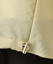 OLCID13109 eur3(エウルキューブ) 【WEB先行販売】【大きいサイズ／接触冷感】シア―フーディブラウス ライトイエロー