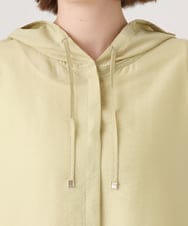 OLCID13109 eur3(エウルキューブ) 【WEB先行販売】【大きいサイズ／接触冷感】シア―フーディブラウス ライトイエロー