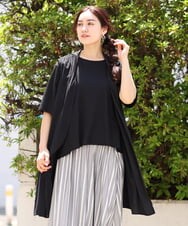 OLCIP16090 eur3(エウルキューブ) 【大きいサイズ/11号サイズあり/セットアップ対応】ドレープシアージレ ブラック(94)