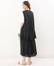 OLCIS20080 eur3(エウルキューブ) 【大きいサイズ/セットアップ対応可】シアーヴィンテージイレヘムジレ ブラック(94)
