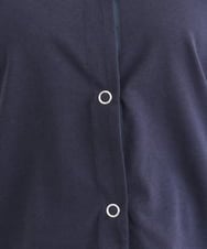 OLCJP05070 eur3(エウルキューブ) 【大きいサイズ】前後2WAYリングドットカーディガン ネイビー(57)