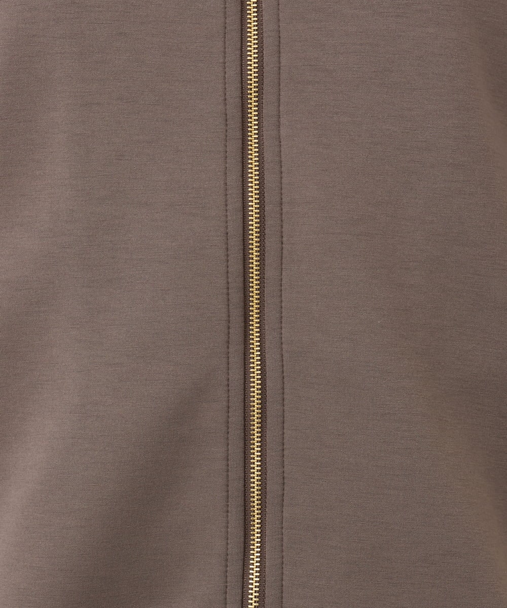 OLCKD05109 eur3(エウルキューブ) 【WEB先行販売】【大きいサイズ】Vネックダンボールブルゾン ダークグレー