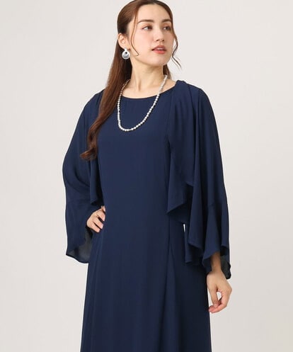 OLCLA06099  【WEB先行販売】【大きいサイズ】レースコンビボレロ