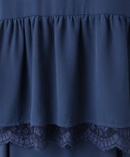OLCLA06099 eur3(エウルキューブ) 【大きいサイズ】レースコンビボレロ ネイビー(57)