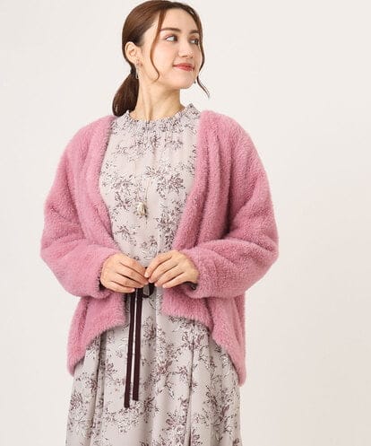 OLCLA09119  【WEB先行販売】【大きいサイズ】フラッフィージャケット