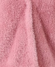 OLCLA09119 eur3(エウルキューブ) 【WEB先行販売】【大きいサイズ】フラッフィージャケット ピンク(03)