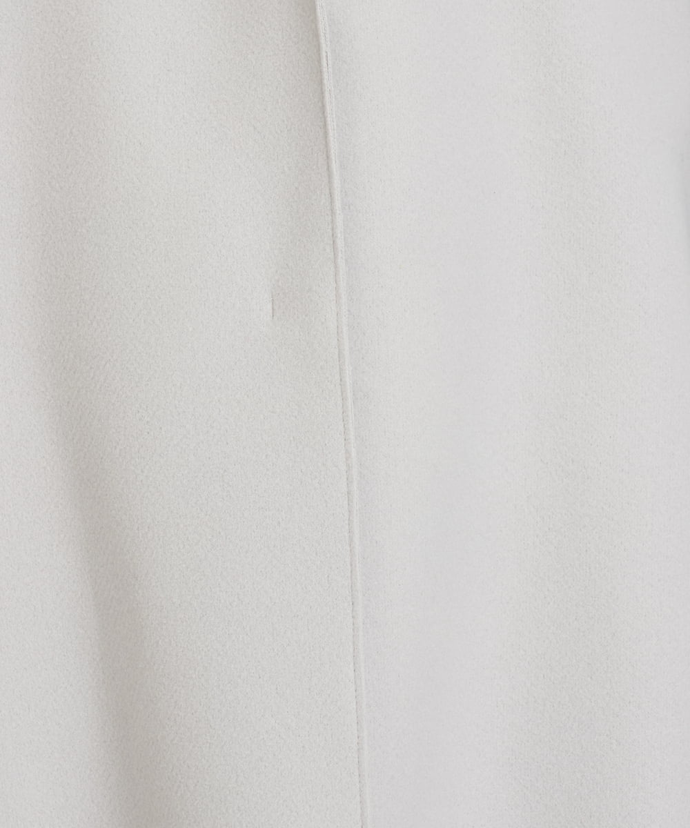 OLCLP12180 eur3(エウルキューブ) 【大きいサイズ】コクーンシルエットコート ライトグレー(91)