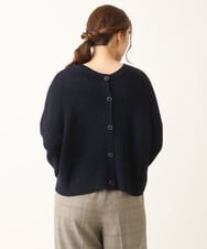 OLCLS07089 eur3(エウルキューブ) 【大きいサイズ】洗える2WAYカーディガン ネイビー(57)