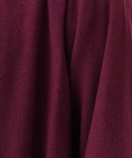 OLCLV01099 eur3(エウルキューブ) 【大きいサイズ】袖ボタントッパーカーディガン ワイン(77)