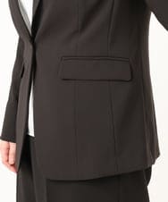 OLDDD03199 eur3(エウルキューブ) 【大きいサイズ/11号サイズあり】Wクロステーラードジャケット ブラック(94)