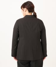 OLDDD03199 eur3(エウルキューブ) 【大きいサイズ/11号サイズあり】Wクロステーラードジャケット ブラック(94)