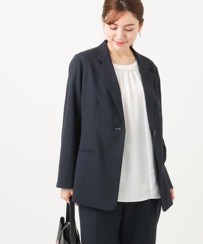 OLDED01189 eur3 【大きいサイズ/11号サイズあり/セットアップ対応】ストレッチテーラードジャケット