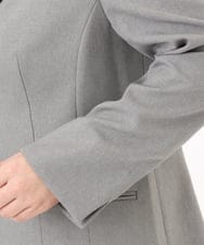 OLDED01189 eur3(エウルキューブ) 【大きいサイズ/11号サイズあり/セットアップ対応】ストレッチテーラードジャケット グレー