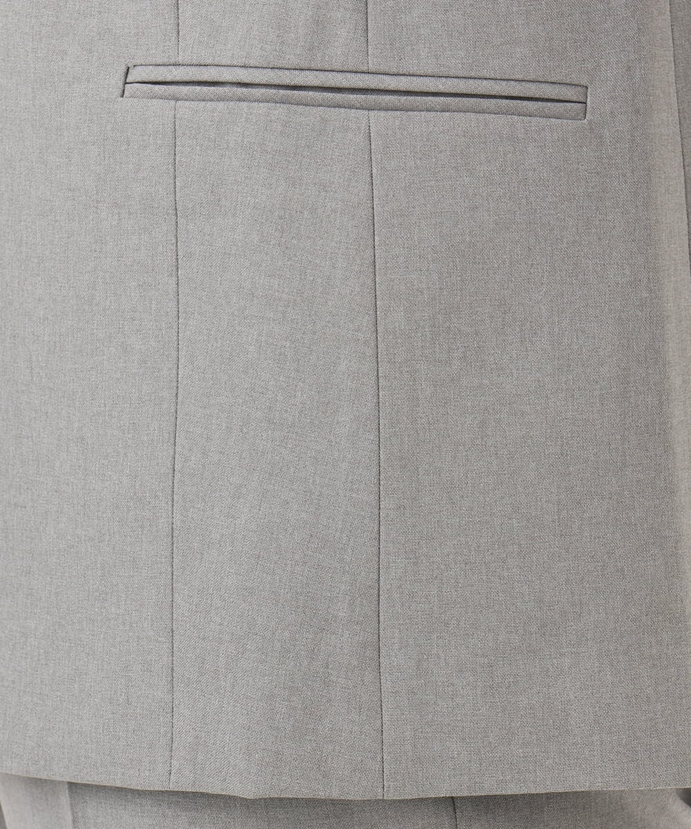 OLDED01189 eur3(エウルキューブ) 【大きいサイズ/11号サイズあり/セットアップ対応】ストレッチテーラードジャケット グレー