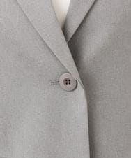 OLDED01189 eur3(エウルキューブ) 【大きいサイズ/11号サイズあり/セットアップ対応】ストレッチテーラードジャケット グレー