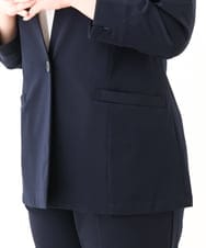OLDHV05179 eur3(エウルキューブ) 【大きいサイズ/セットアップ対応】接触冷感カノコジャケット ネイビー(57)