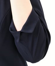 OLDHV05179 eur3(エウルキューブ) 【大きいサイズ/セットアップ対応】接触冷感カノコジャケット ネイビー(57)
